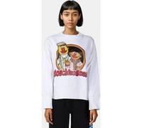 Moschino Sesame Street© Cotton Sweatshirt White Taille: 36 | Pulls Outlet | Femme | Blanche