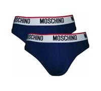 Moschino - Slip Bi-Pack - Homme - Sous-vêtements - Bleu - Taille: M