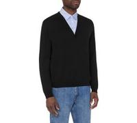 Moschino Upside Down Logo Jersey Black Taille: 44 | Pulls Outlet | Homme | Le Noir