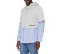 Moschino Upside Down Logo Sweatshirt Grey Taille: XS | Sweatshirts à capuche Outlet | Homme | Gris