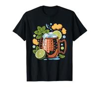 Moscow Mule Biere Au Gingembre Citron Vert Amateur De T-Shirt