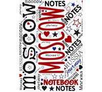 Moscow Notebook: Russia Journey Notes Travel Journal | Reisetagebuch Moskau Notizbuch unliniert