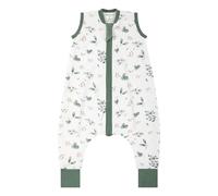 Mosebears Gigoteuse Bébé à Pieds 1.0Tog Respirante en Coton-Gigoteuse d'Été et l'automne pour bébé(Plants,65cm(6-12 Mois))