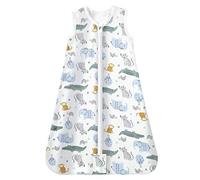 Mosebears Gigoteuse d'été pour bébé 0,5 tog Turbulette 100% Coton Gigoteuse Respirante pour bébé(Animal,6-12 Mois)