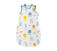 Mosebears Gigoteuse d'été pour bébé, Sac de Couchage pour Fille et garçon, Motif Animal Mignon, Couverture Portable sans Manches, Lavable, 0,5 tog