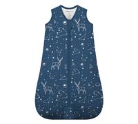 Mosebears Gigoteuse d'hiver pour bébé 2.5 tog - 100% Coton - Différentes Tailles de la Naissance à l'âge de 24 Mois(Navy Blue,12-18 Mois)