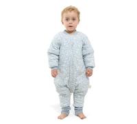 Mosebears Gigoteuse pour bébé avec jambes, manches amovibles et doublure chaude pour l'hiver Unisexe pour fille et garçon