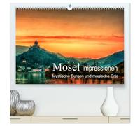 Mosel Impressionen Mystische Burgen und magische Orte (hochwertiger Premium Wandkalender 2026 DIN A2 quer), Kunstdruck in Hochglanz: Bilder von der Mosel rund um Cochem
