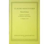 MOSELER MONTEVERDI CLAUDIO - SESTINA - CHOEUR MIXTE SSATB Partition classique Vocale - chorale Choeur et ensemble vocal