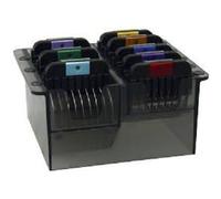 MOSER Boite de contre-peignes 8 pièces - Snap-on 3, 6, 10, 13, 16, 19, 22 et 25mm - Pour chien