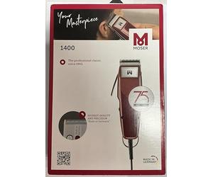 Moser 1400 avec 7 rehausseurs, brosse et huile lubrifiante