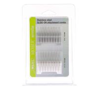 Moser - Lot de 2 Sabots pour tondeuse Wahl Ermila Moser 1400 Métal 1,5 et 4,5 mm