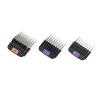 Moser Peignes Adaptables 3er Set pour Max45, Acier Inox, 6-10-13 MM, Précise
