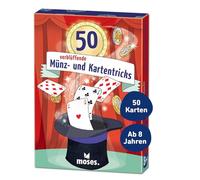Moses 30244 Lot de 50 pièces de Monnaie et Porte-Cartes pour Enfants Multicolore