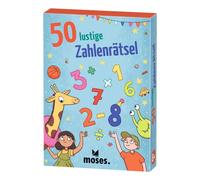 MOSES 50 devinettes amusantes sur les chiffres 50 cartes