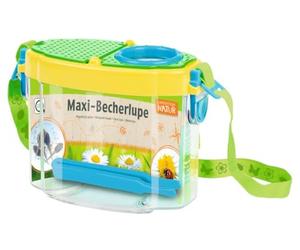 moses 8062 Grande loupe à grossissement Naturel avec grossissement 2,5 Fois, loupendose Extra Large avec Ruban pour Le Tour de Cou, pour Observer Les Insectes ou Les Feuilles