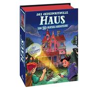 moses 90140 Maison mystérieuse, Jeu Familial pour Enfants à partir de 8 Ans et 1 à 4 Joueurs, Jeu de Puzzle 3D et Aventure, Petit détective, Jeu de Puzzle