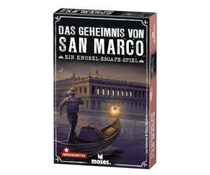 moses. 90141 Mystère de San Marco Un Bouton Maison, Aventure de Chambre passionnante pour Une Escape avancée à partir de 12 Ans, Jeu de Puzzle de Crime rejouable