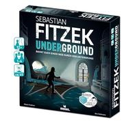 moses 90179 - Ebastian Sebastian Underground - Jeu de Thriller 3D - Auteur - Jeu de société coopératif de Marco Teubner - avec atmosphère Fitzek-Thriller - Noir