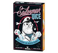 moses. 90390 Sailorman Dice, Roll & Write Jeu de dés en Haute mer, Plaisir de dés pour Les Marins durs, Jeu de société pour Enfants à partir de 10 Ans et 2-4 Joueurs, Multicolore