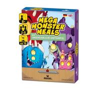 moses 90610 Mega Monster Meals - Le Jeu de Cartes Puissant pour Toute la Famille, mémorisez et combinez intelligemment Les Cartes pour 2 à 5 Fins de Jeu à partir de 8 Ans