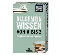 moses. Allgemeinwissen von A bis Z - 150 Fragen und Antworten, Quiz-Kartenset, Wissensquiz aus der Reihe Quizzen und noch mehr Wissen