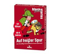 moses. Black Stories Junior Jeu de 50 énigmes avec des Affaires criminelles délicates pour Petits détectives, Jeu de Cartes avec Variante de Jeu et jetons de Score pour Enfants à partir de 8 Ans