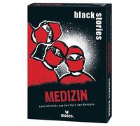 moses. Black Stories Medicine - 50 Puzzles avec Cas du Monde de la médecine, Jeu de Cartes de Crime avec Variante de Jeu et jetons de Points, Jeu de Puzzle pour Adolescents et Adultes