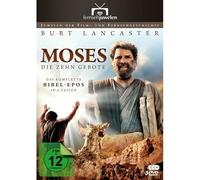 Moses: Die Zehn Gebote – Burt Lancaster – DVD – Intégrale en 6 parties – 3 disques – Import