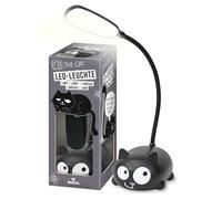 moses. Ed the Cat Lampe LED flexible en forme de chat rechargeable avec batterie et port USB-C Lampe de table décorative pour les fans de chats