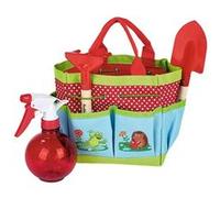Moses ensemble de jardin Krabbelkäferjunior polyester/acier rouge 4 pièces G