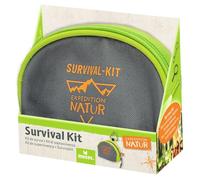 Moses. Expedition Natur Kit de Survie pour Enfants avec Lampe de Poche, Boussole, Allume-feu, sifflet et paracorde, Jouet d'aventure Compact avec Sac avec Mousqueton