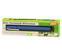 moses. Expedition Natur Mini télescope et Microscope pour Enfants, Microscope de Poche et télescope de Poche pour Les déplacements, Parfait pour la randonnée, Le Camping ou Le Camping Bleu