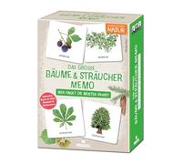 moses. Expedition Nature - Mémo, Grands Arbres et arbustes, Jeu éducatif pour Enfants à partir de 6 Ans, Jeu de mémo, avec Couples d'arbre et de Feuilles, avec Livre de Non-Fiction de 48 Pages,