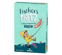 moses- Fish Fischers Fritz, Cartes de vocale pour Les élèves primaires, Jeu éducatif Amusant à partir de 6 Ans et pour 2 à 6 Joueurs, 90387, Multicolore illustré