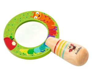 Moses. Grande loupe à Main Pratique pour Enfants, loupe d'extérieur Extra Large avec grossissement 3 et 5X, Parfaite pour l'observation des Plantes, des Insectes et des Animaux, loupe pour Enfants à