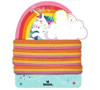 moses. Gummitwist Rainbow Corde à Sauter pour Enfants avec Fil pailleté, Jeu pour l'intérieur et l'extérieur, avec Instructions de Jeu de Saut (français Non Garanti)