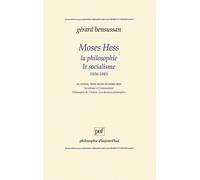 Moses Hess philosophie socialisme