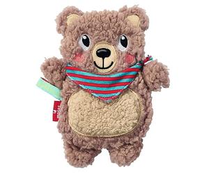 moses. Kleine Kuschelhelden Coussin en noyaux de cerise - Coussin chauffant avec housse - Motif ours en peluche - Amovible et lavable - Pour bébés et enfants