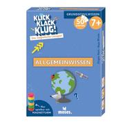 Moses. klick Klack Klug ! - Jeu éducatif magnétique pour l'école Primaire - Kit d'extension avec tâches de Connaissance générale - Jeu éducatif testé pour Les Enfants à partir de 7 Ans