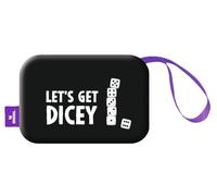 Moses. Let's Play Sac à dés - Étui avec 6 Cubes colorés, Tapis de Cube Pliable et Sac avec Fermeture éclair, Parfait pour Les déplacements