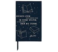 moses. libri_x Couverture de Livre, avec Ruban Marque-Page, en Coton, pour la Lecture, sur Les étoiles, Taille S, Multicolore, s, À Propos des étoiles :