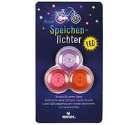 moses - Lot de 3 lumières LED pour Roues de vélo, Multicolore (XMS-38116)