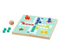 Moses. Ludo Jeu de société pour la Maison et Les déplacements, avec Fermeture magnétique, à emporter, Classique Intemporel pour Les Enfants à partir de 4 Ans
