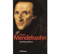 Moses Mendelssohn Dominique Bourel (Auteur)