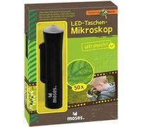 Moses microscope à LED ultra-léger 9,4 cm Noir