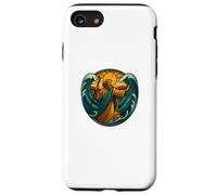 Moses Parts The Red Sea Vitrail icône Coque pour iPhone SE (2020) / 7/8