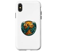Moses Parts The Red Sea Vitrail icône Coque pour iPhone X/XS