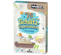 moses. PhänoMINT 75 supercoole Schätz-Experimente für zu Hause - Kartenset mit spannenden Schätzfragen und Experimenten für Kinder ab 8 Jahren, Naturwissenschaften entdecken