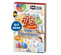 moses. PhänoMINT 75 supercoole Show-Experimente, Wissenschaft als Zaubershow, naturwissenschaftliche Themen leicht erklärt, Kartenset für kleine Forscher ab 8 Jahren